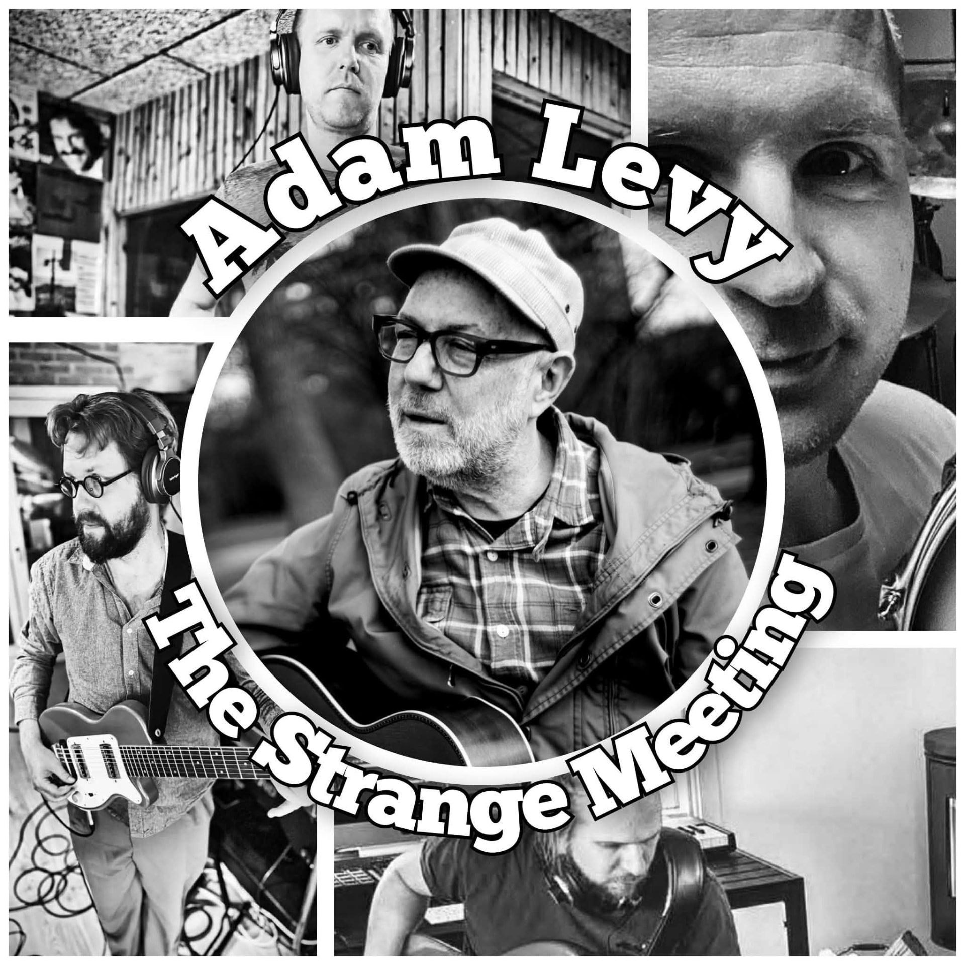 Adam Levy Danmarksturné 2026 – plakat med The Strange Meeting